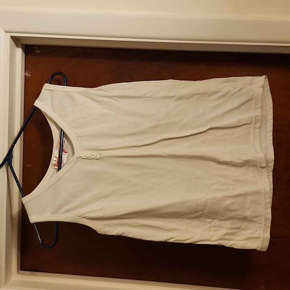 PennyLane womens size medium white Tank top